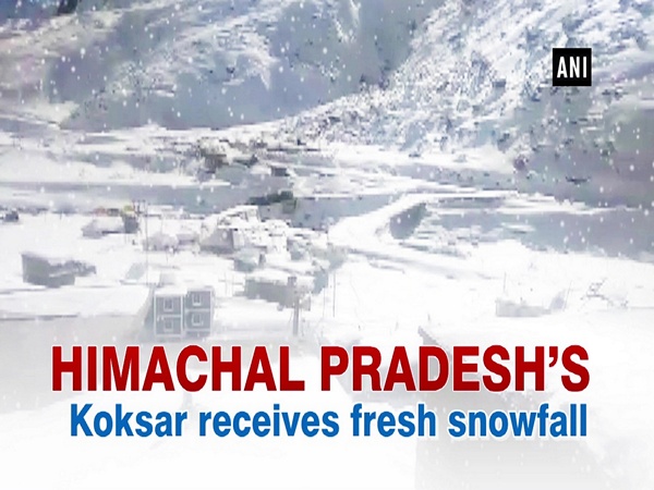 Himachal Pradesh’s Koksar receives fresh snowfall