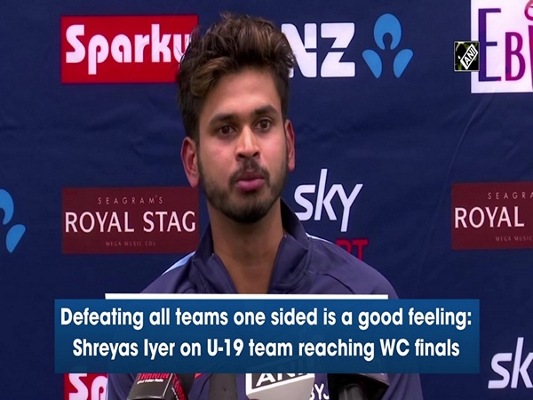 Defeating all teams one sided is a good feeling: Shreyas Iyer on U-19 team reaching WC finals