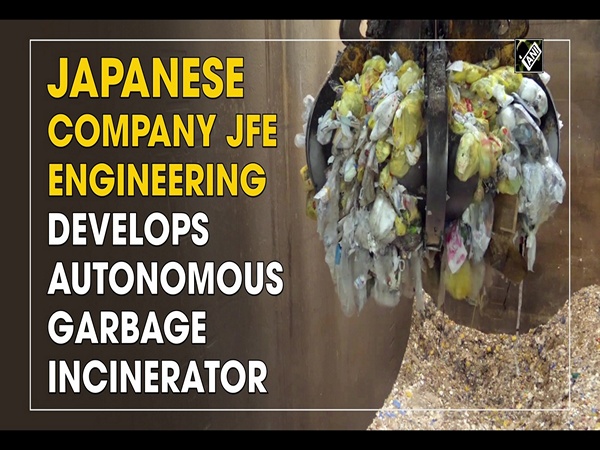 Japanese company JFE Engineering develops autonomous garbage incinerator