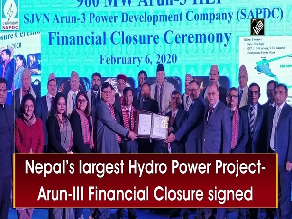 Nepal’s largest Hydro Power Project- Arun-III Financial Closure signed