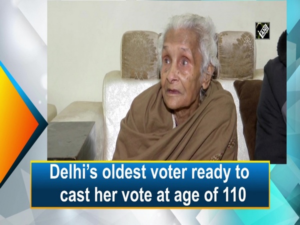 Delhi's oldest voter ready to cast her vote at age of 110