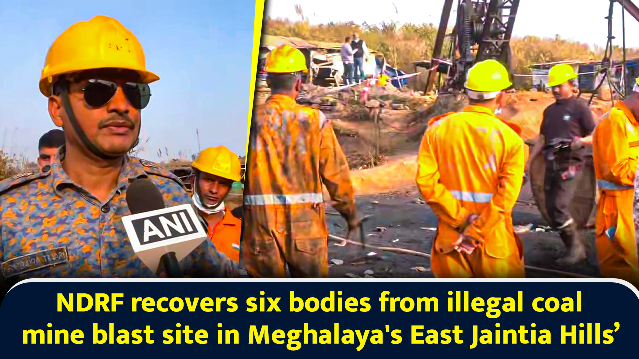NDRF recovers six bodies from illegal coal mine blast site in Meghalaya's East Jaintia Hills’