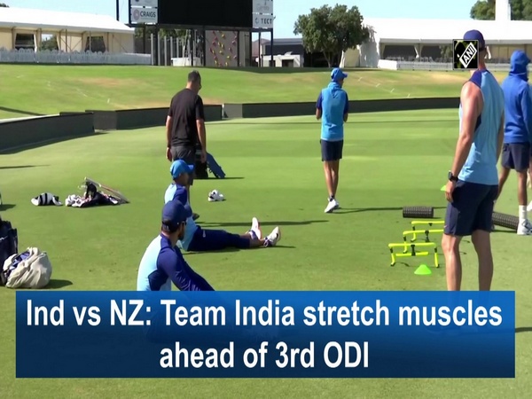 Ind vs NZ: Team India stretch muscles ahead of 3rd ODI