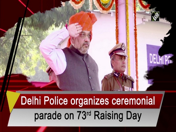 Delhi Police organizes ceremonial parade on 73rd Raising Day