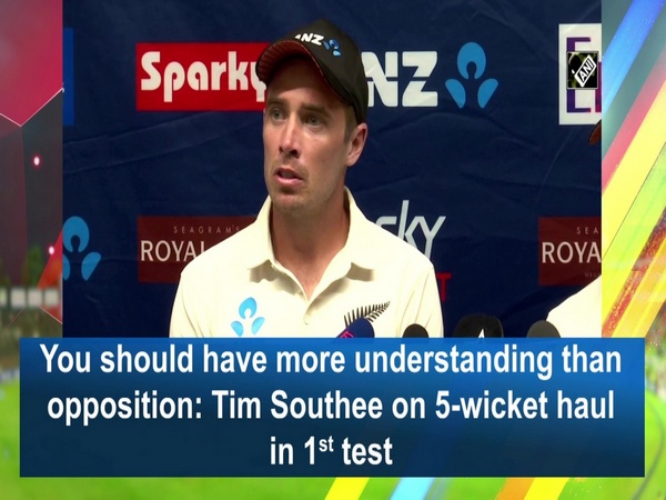 You should have more understanding than opposition: Tim Southee on 5-wicket haul in 1st test