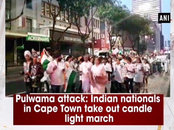 Pulwama attack: Indian nationals in Cape Town take out candle light march