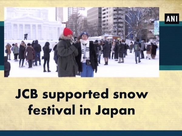 JCB supported snow festival in Japan