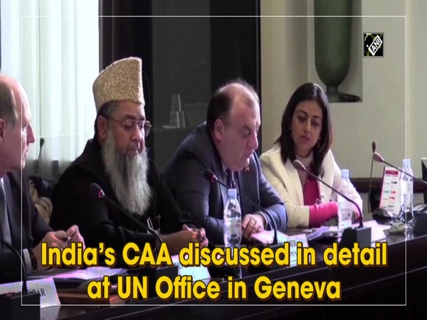 India’s CAA discussed in detail at UN Office in Geneva