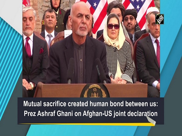 Mutual sacrifice created human bond between us: Prez Ashraf Ghani on Afghan-US joint declaration