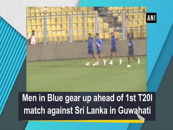 Men in Blue gear up ahead of 1st T20I match against Sri Lanka in Guwahati