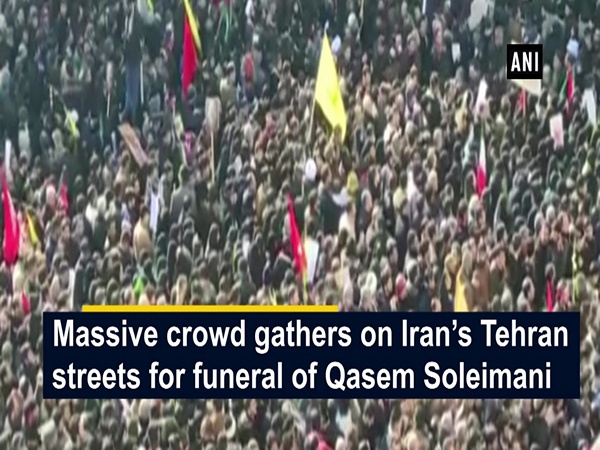 Massive crowd gathers on Iran’s Tehran streets for funeral of Qasem Soleimani