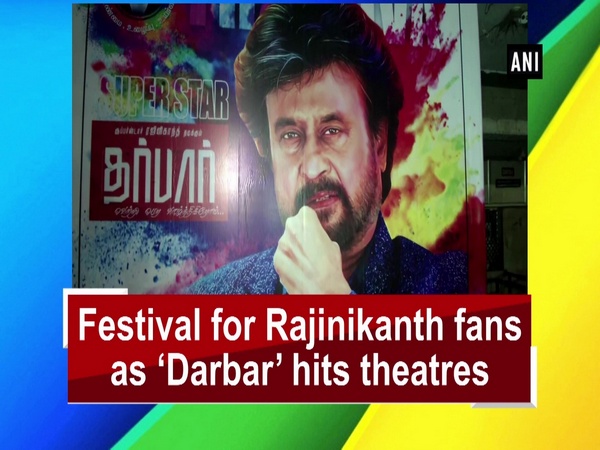 Festival for Rajinikanth fans as 'Darbar' hits theatres