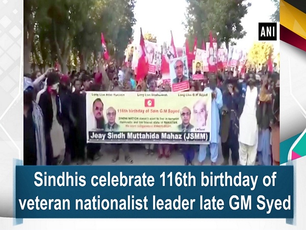 Sindhis celebrate 116th birthday of veteran nationalist leader late GM Syed