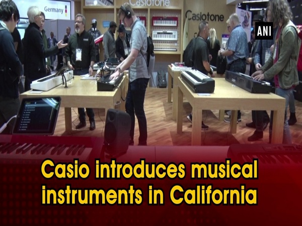 Casio introduces musical instruments in California