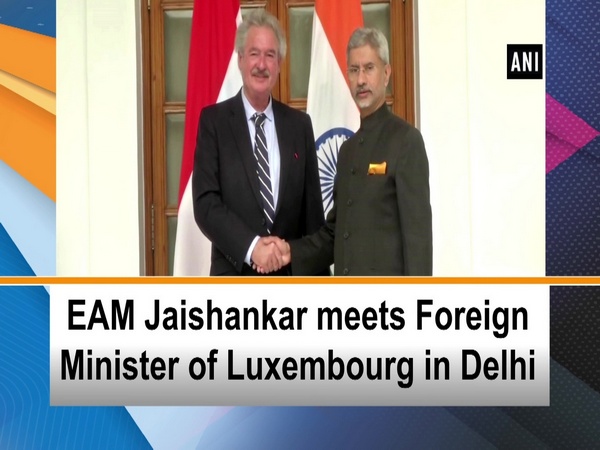 EAM Jaishankar meets Foreign Minister of Luxembourg in Delhi