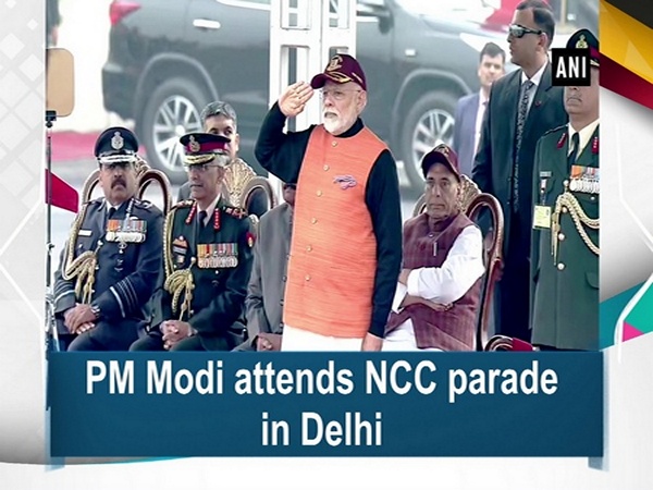 PM Modi attends NCC parade in Delhi