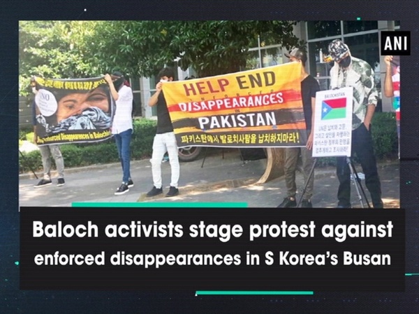 Baloch activists stage protest against enforced disappearances in S Korea’s Busan