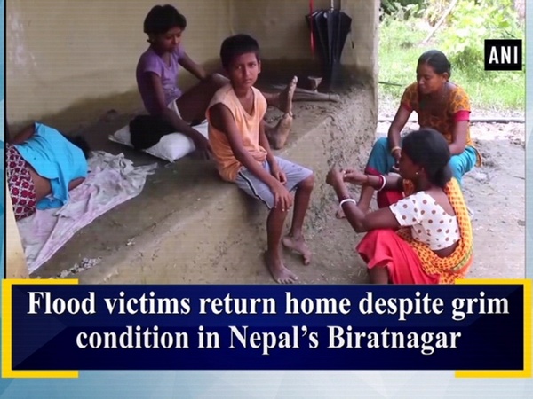 Flood victims return home despite grim condition in Nepal’s Biratnagar