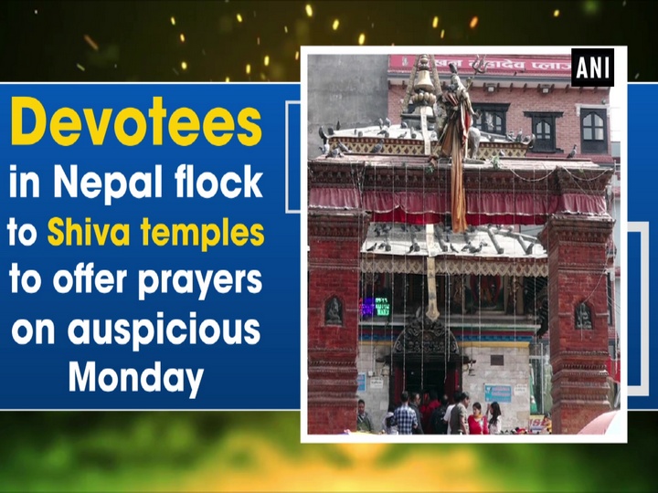 Devotees in Nepal flock to Shiva temples to offer prayers on auspicious Monday