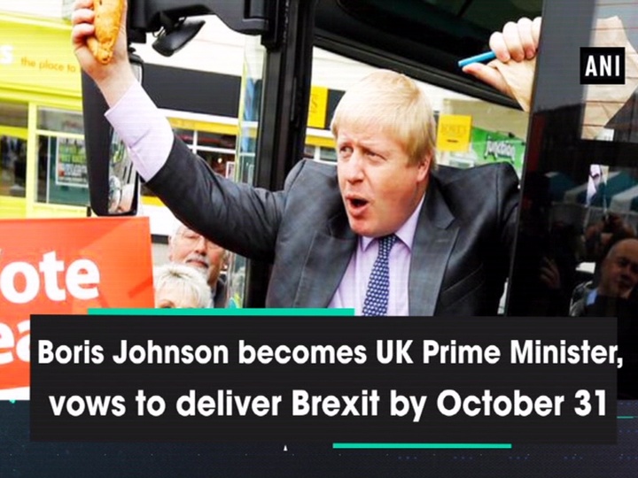 Boris Johnson becomes UK Prime Minister, vows to deliver Brexit by October 31