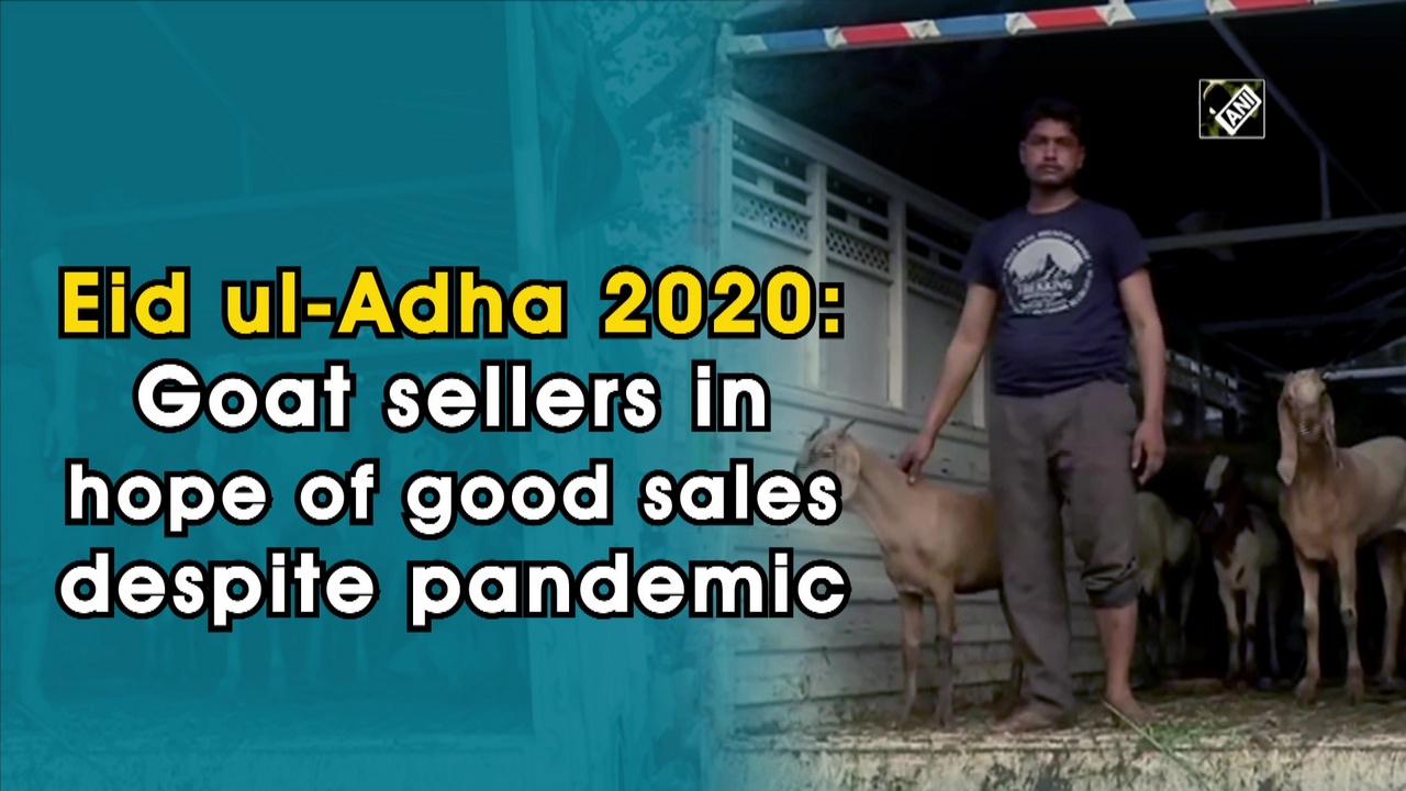 Eid ul-Adha 2020: Goat sellers in hope of good sales despite pandemic