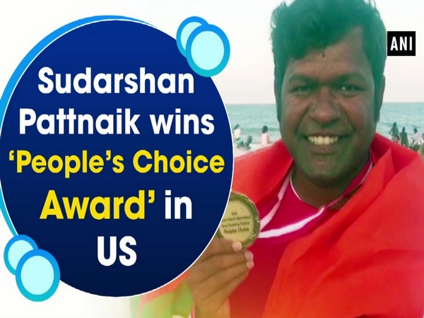 Sudarshan Pattnaik wins ‘People’s Choice Award’ in US