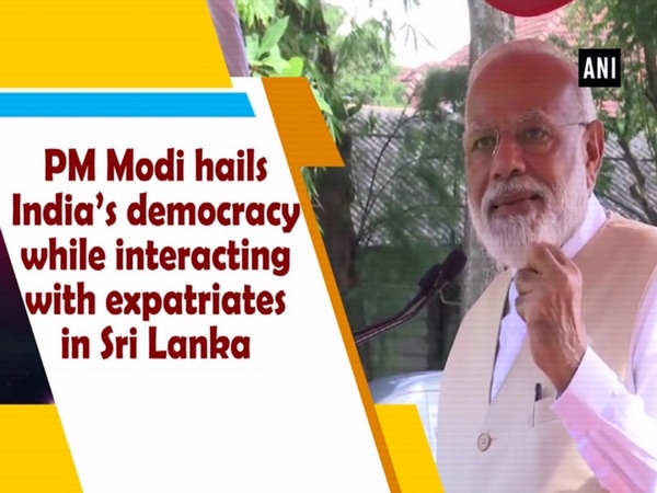 PM Modi hails India’s democracy while interacting with expatriates in Sri Lanka