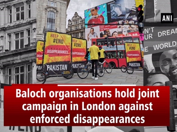 Baloch organisations hold joint campaign in London against enforced disappearances