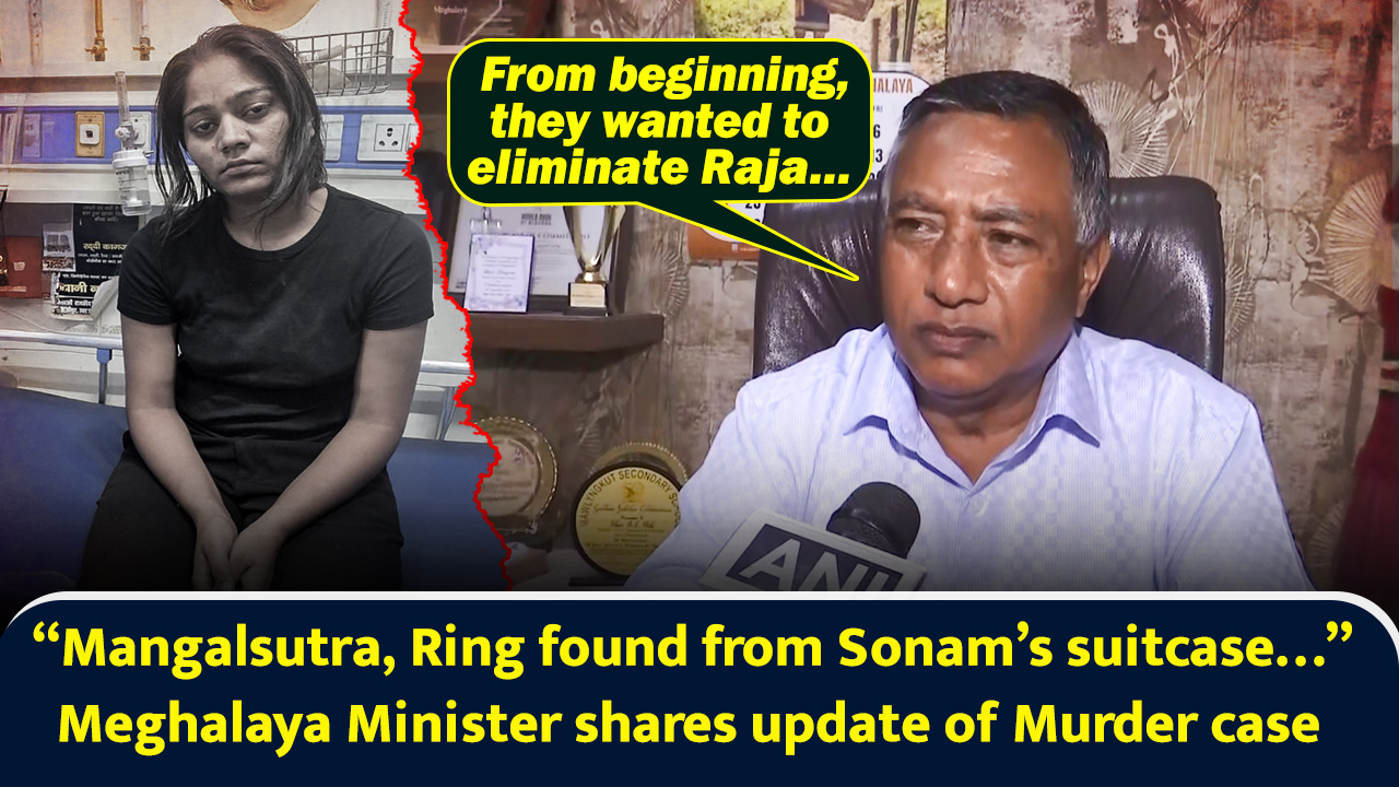 “Mangalsutra, Ring found from Sonam’s suitcase…”  Meghalaya Minister shares update of Murder case
