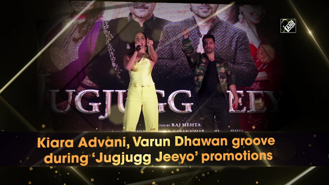 Kiara Advani, Varun Dhawan groove during ‘Jugjugg Jeeyo’ promotions