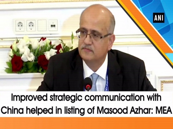 Improved strategic communication with China helped in listing of Masood Azhar: MEA