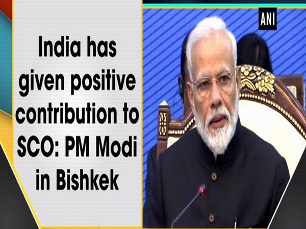 India has given positive contribution to SCO: PM Modi in Bishkek