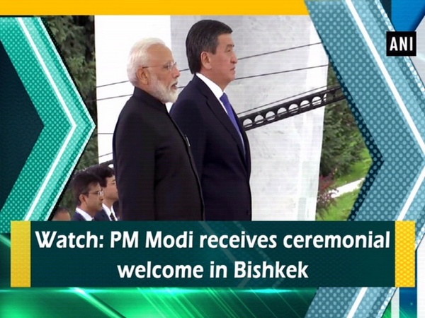 Watch: PM Modi receives ceremonial welcome in Bishkek