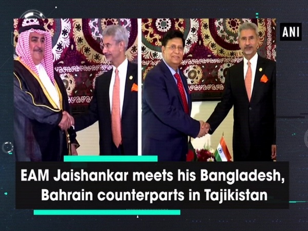 EAM Jaishankar meets his Bangladesh, Bahrain counterparts in Tajikistan