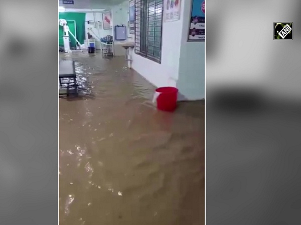 Rain water floods hospital in Maharashtra’s Jalgaon