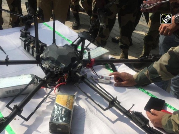 Pakistani drone carrying guns, grenades shot down in J&K’s Kathua