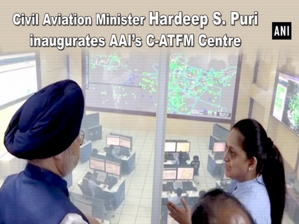 Civil Aviation Minister Hardeep S. Puri inaugurates AAI’s C-ATFM centre