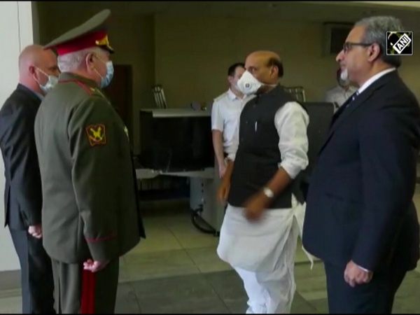 Rajnath Singh reaches Moscow to attend 75th Victory Day Parade