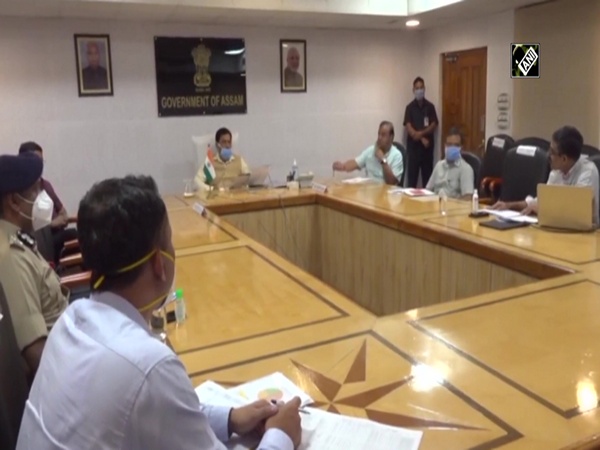 Assam CM Sonowal holds meeting with officials over increasing COVID-19 cases