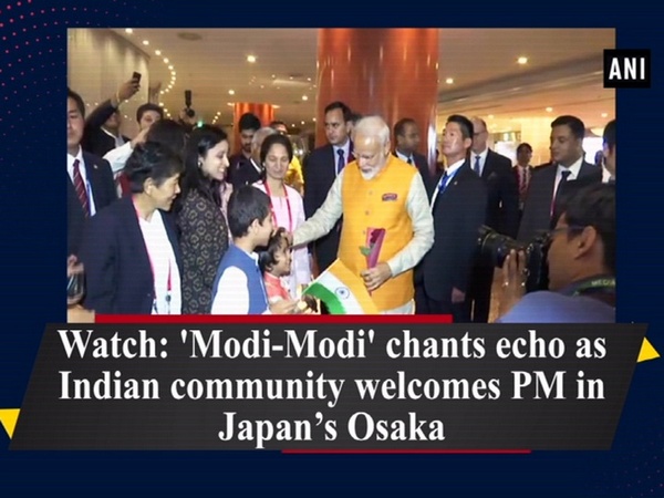 Watch: 'Modi-Modi' chants echo as Indian community welcomes PM in Japan’s Osaka