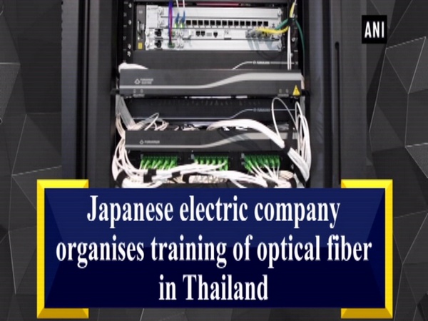Japanese electric company organises training of optical fiber in Thailand