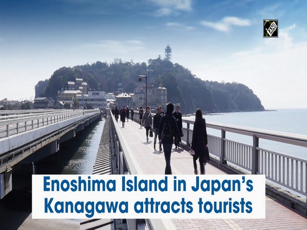 Enoshima Island in Japan's Kanagawa attracts tourists