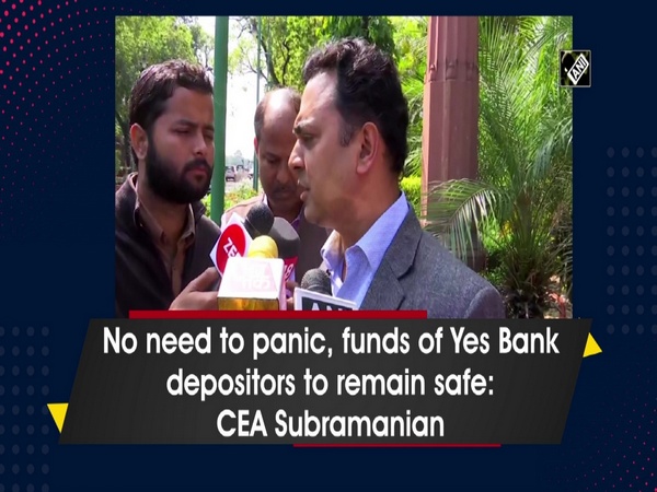 No need to panic, funds of Yes Bank depositors to remain safe: CEA Subramanian