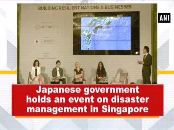 Japanese government holds an event on disaster management in Singapore