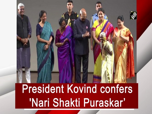 President Kovind confers 'Nari Shakti Puraskar’