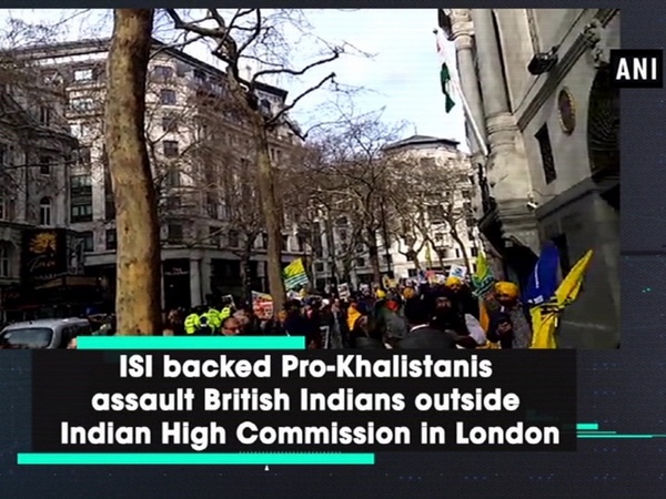 ISI backed Pro-Khalistanis assault British Indians outside Indian High Commission in London