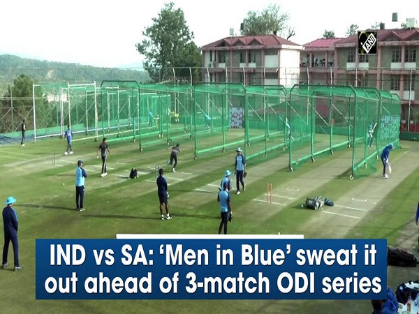 IND vs SA: ‘Men in Blue’ sweat it out ahead of 3-match ODI series