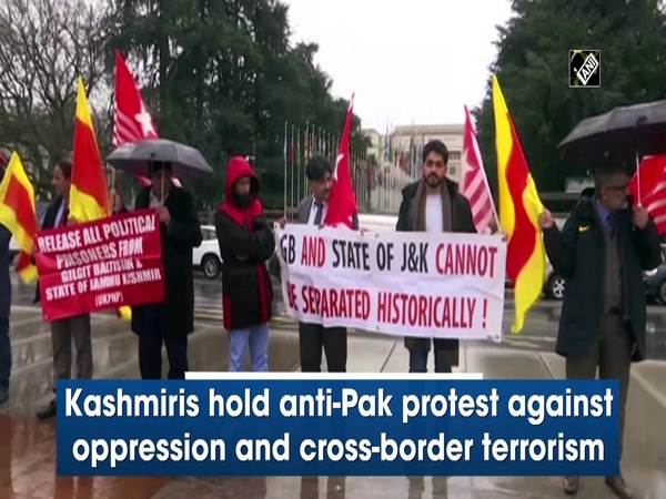 Kashmiris hold anti-Pak protest against oppression and cross-border terrorism