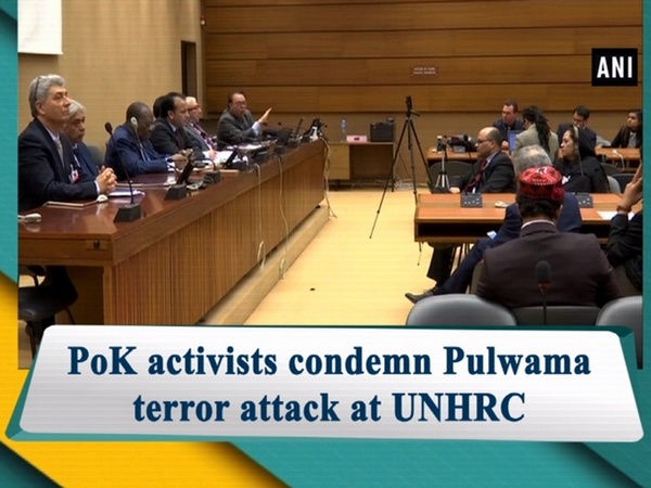 PoK activists condemn Pulwama terror attack at UNHRC