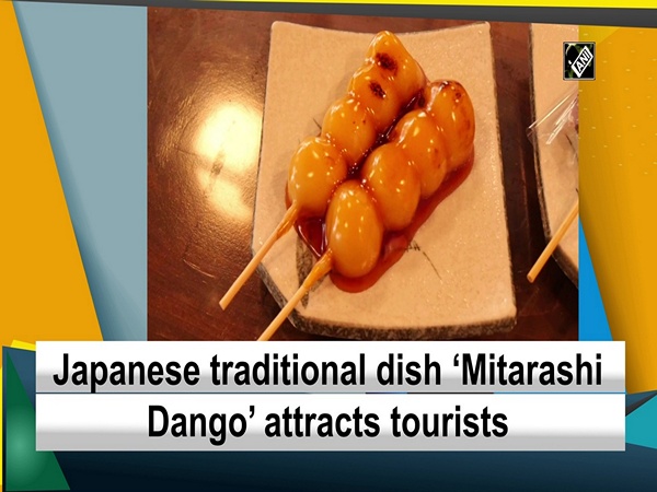 Japanese traditional dish ‘Mitarashi Dango’ attracts tourists